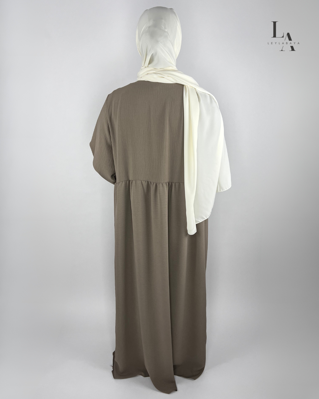 ABAYA SARA TAUPE