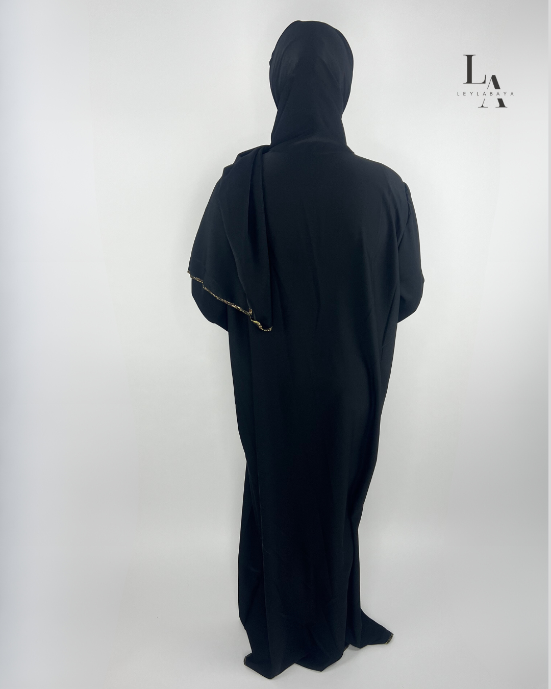 ABAYA DUNYA 2-TEILIG BLACK