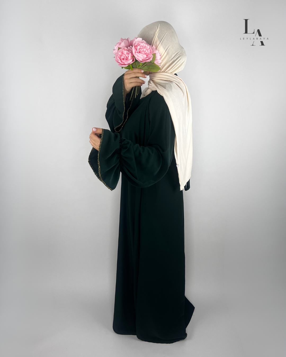 ABAYA NUR 2-TEILIG GREEN