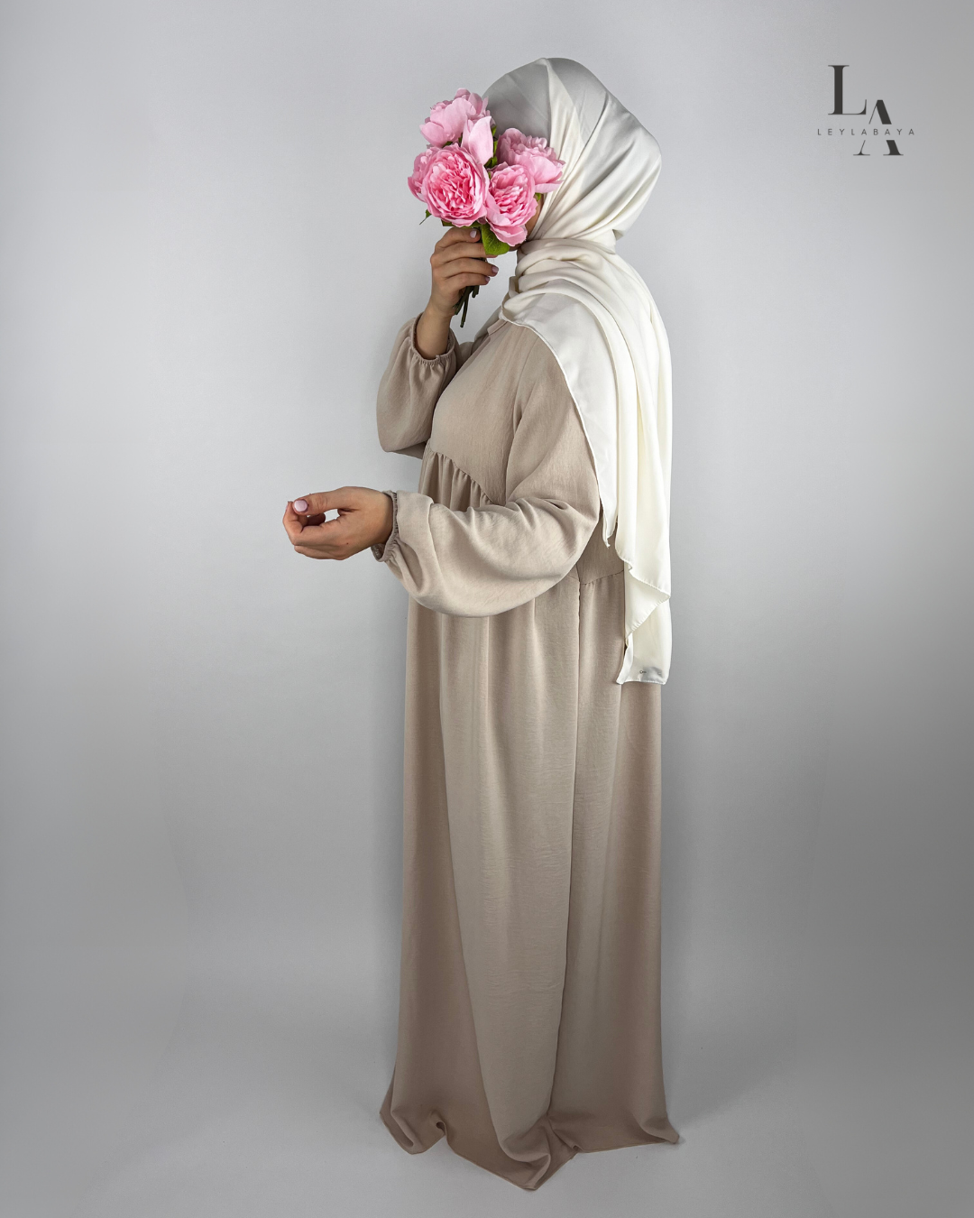 ABAYA SARA BEIGE