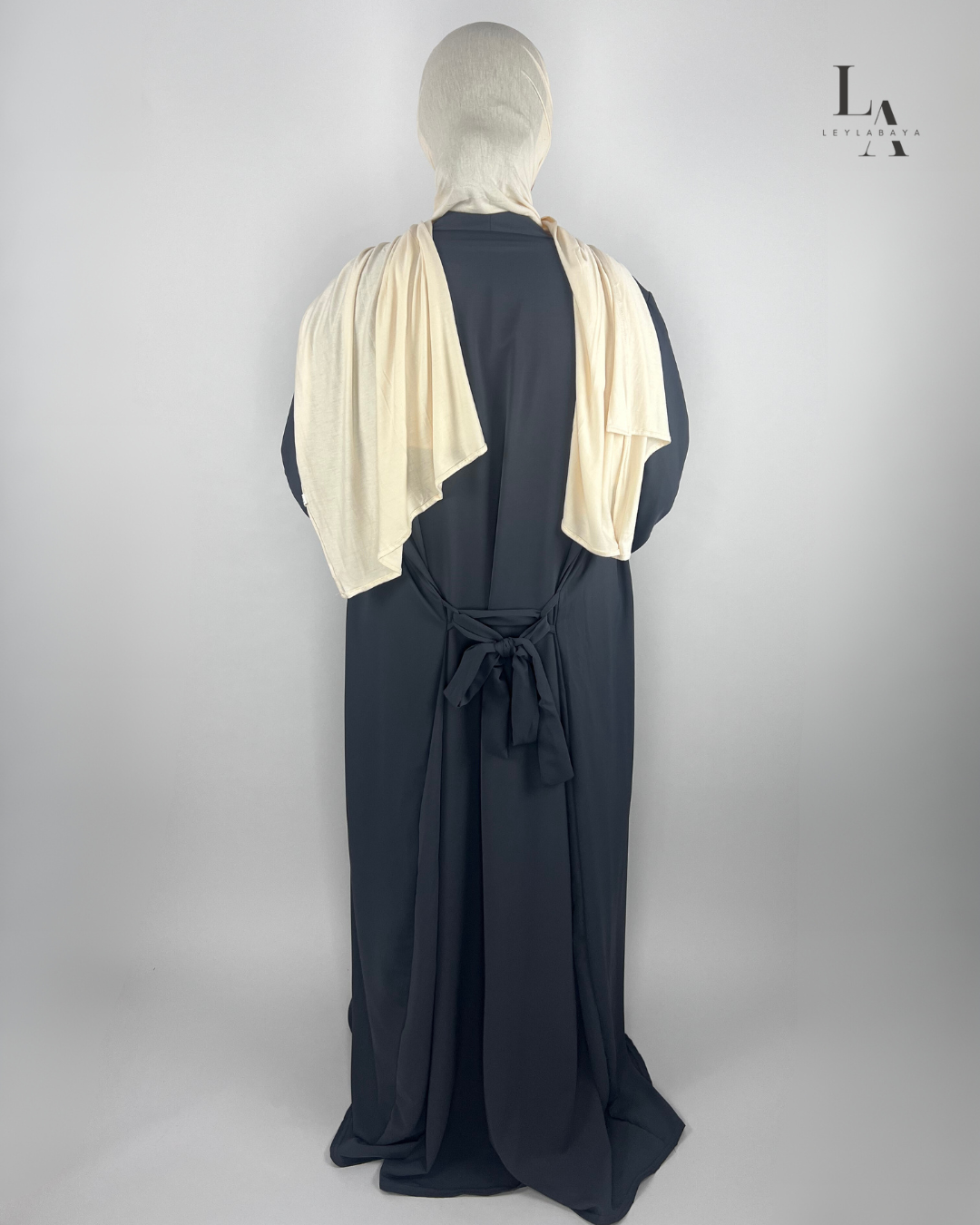 ABAYA NUR 2-TEILIG GREY