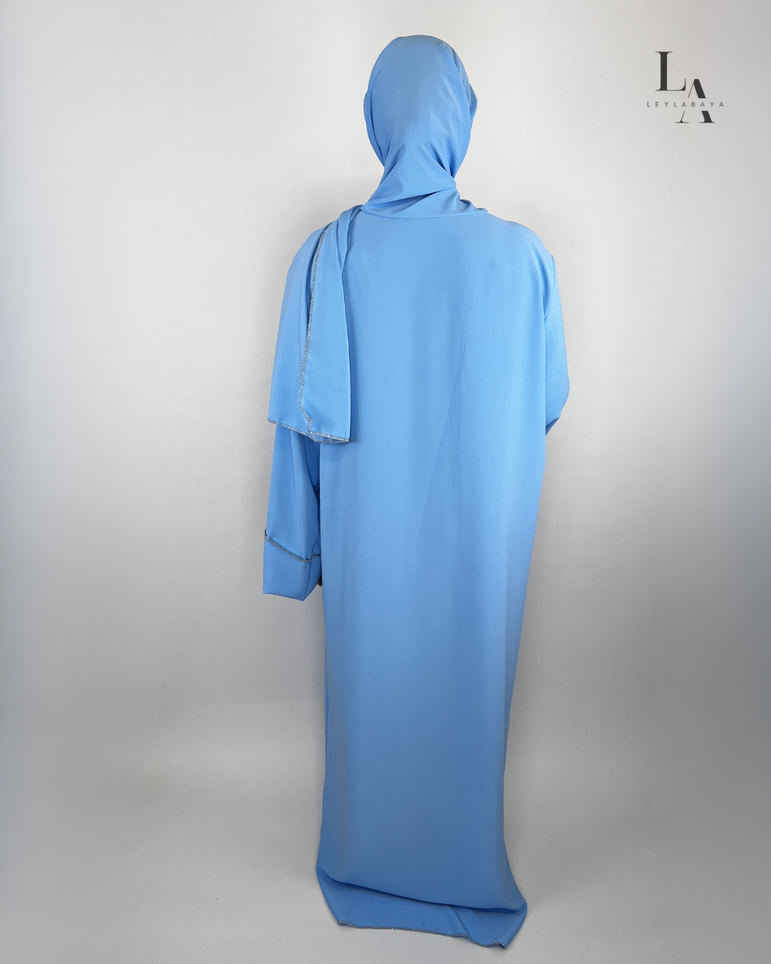 ABAYA DUNYA 2-TEILIG BABYBLUE