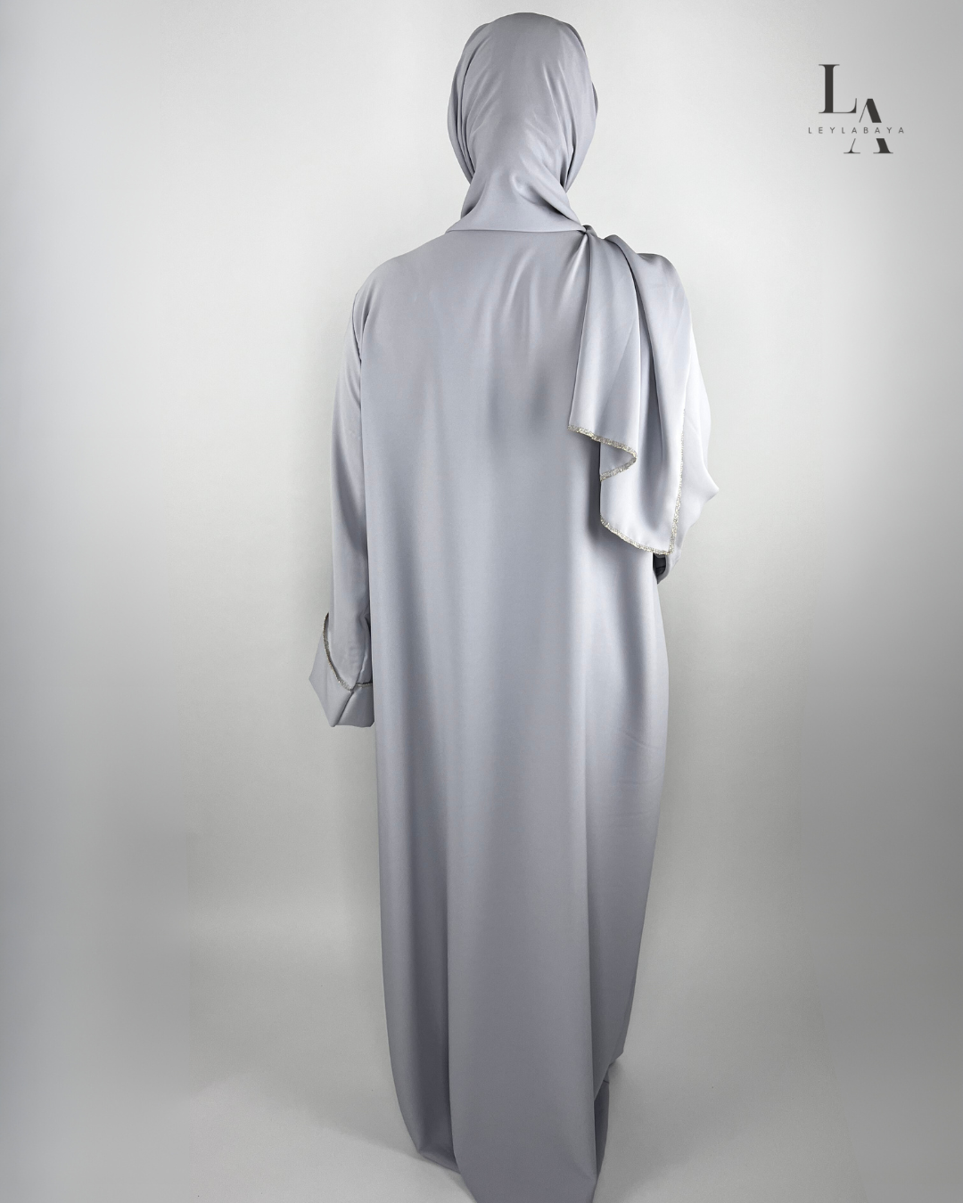 ABAYA DUNYA 2-TEILIG GREY