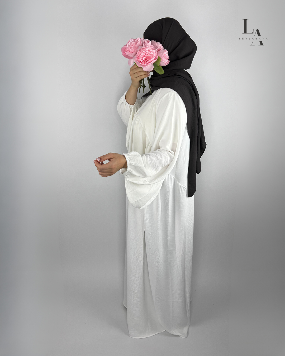 ABAYA SARA WHITE