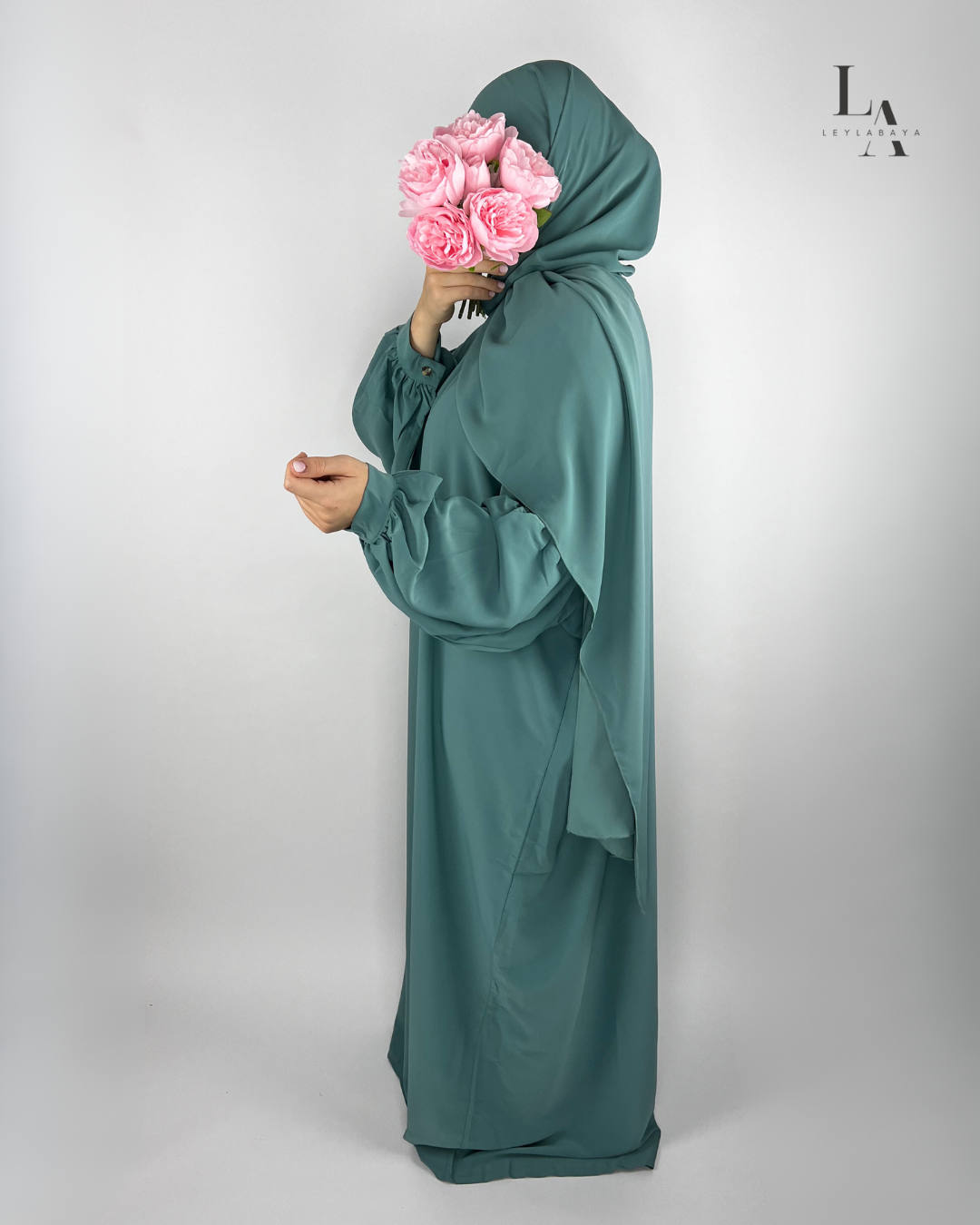 ABAYA MERYEM 2-TEILIG TEAL
