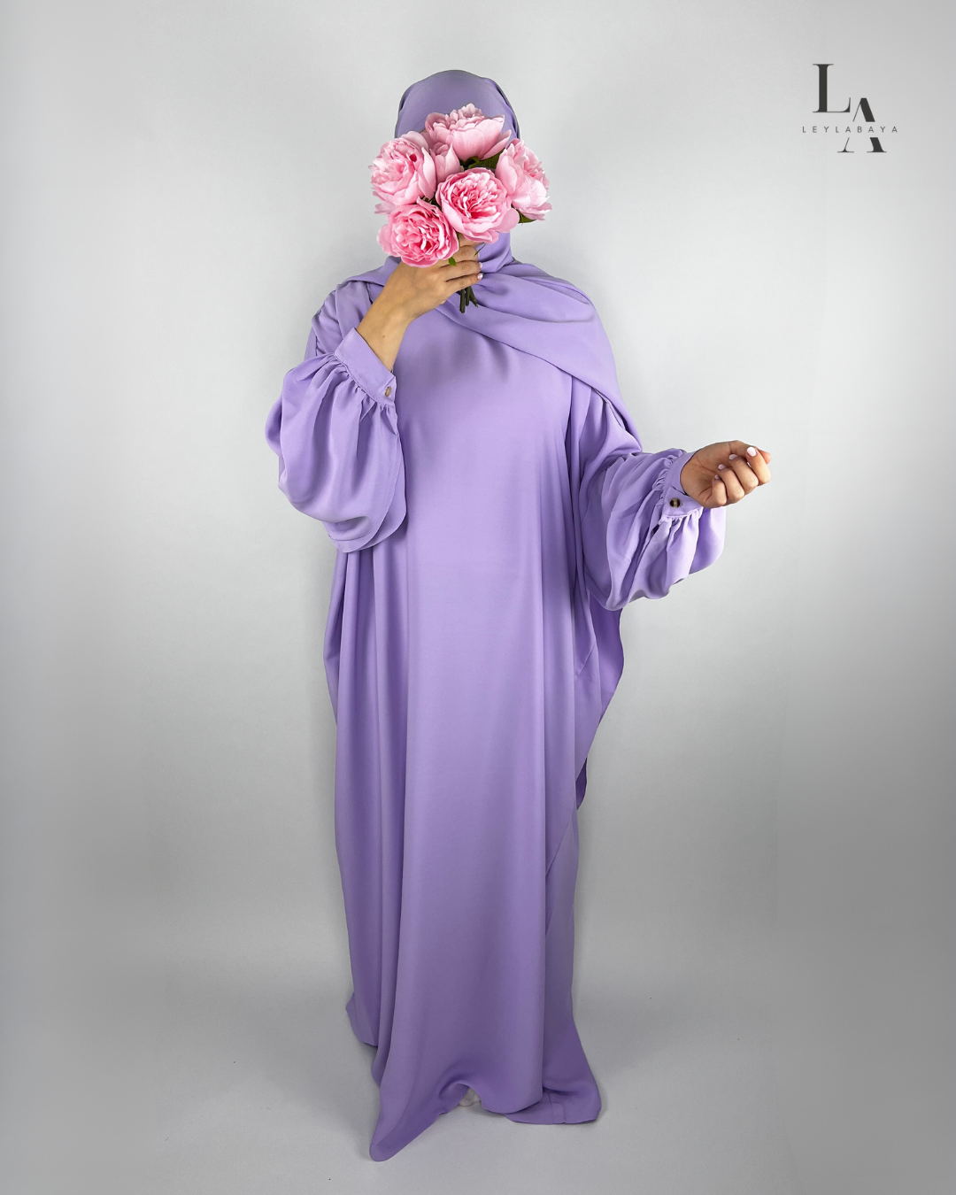 ABAYA MERYEM 2-TEILIG LILAC