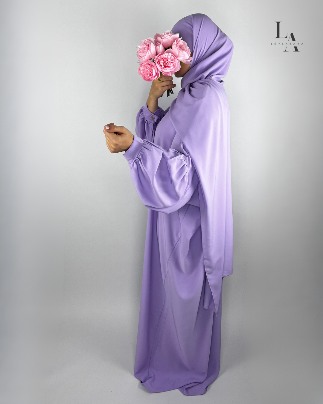ABAYA MERYEM 2-TEILIG LILAC