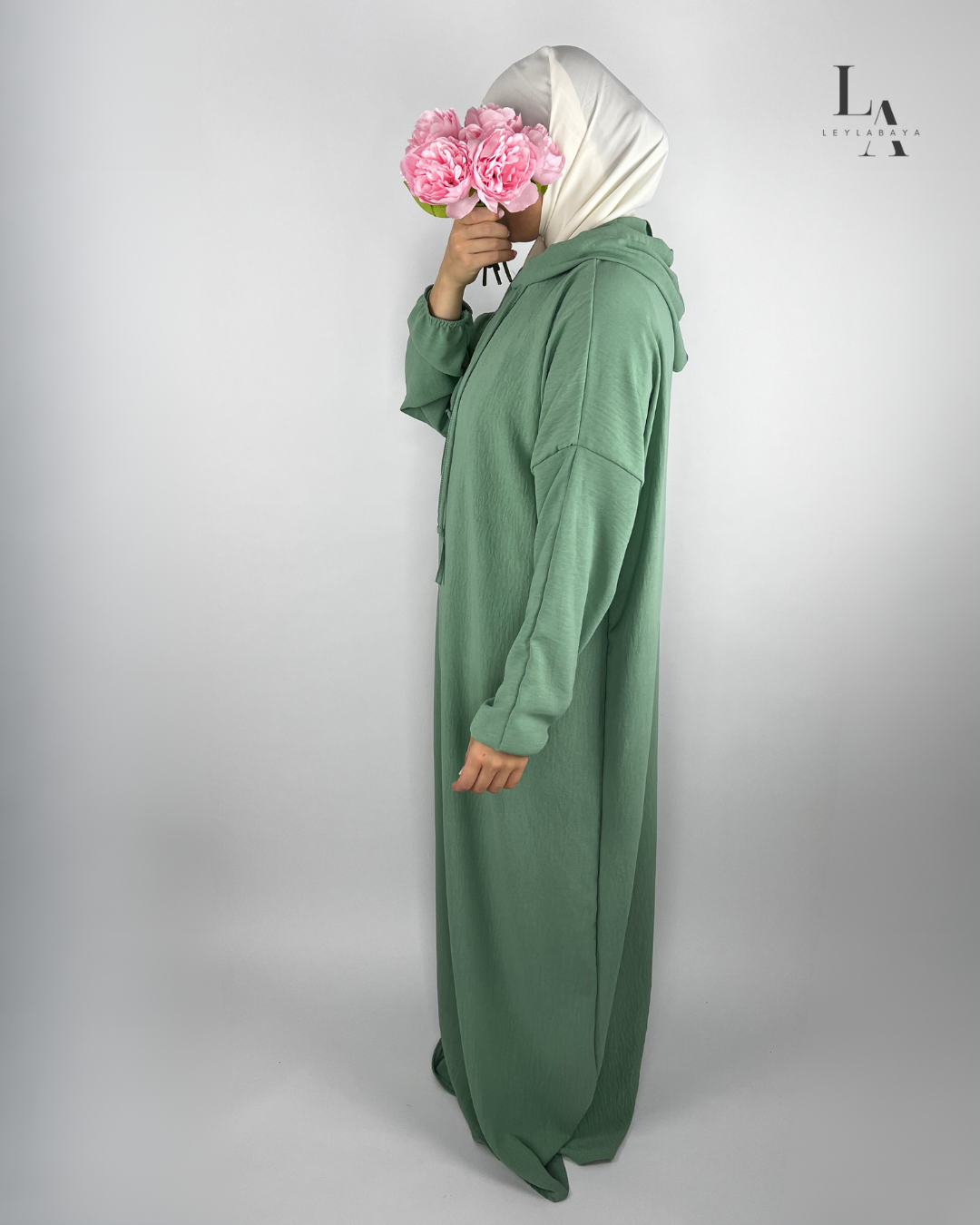 ABAYA HOODIE MINT