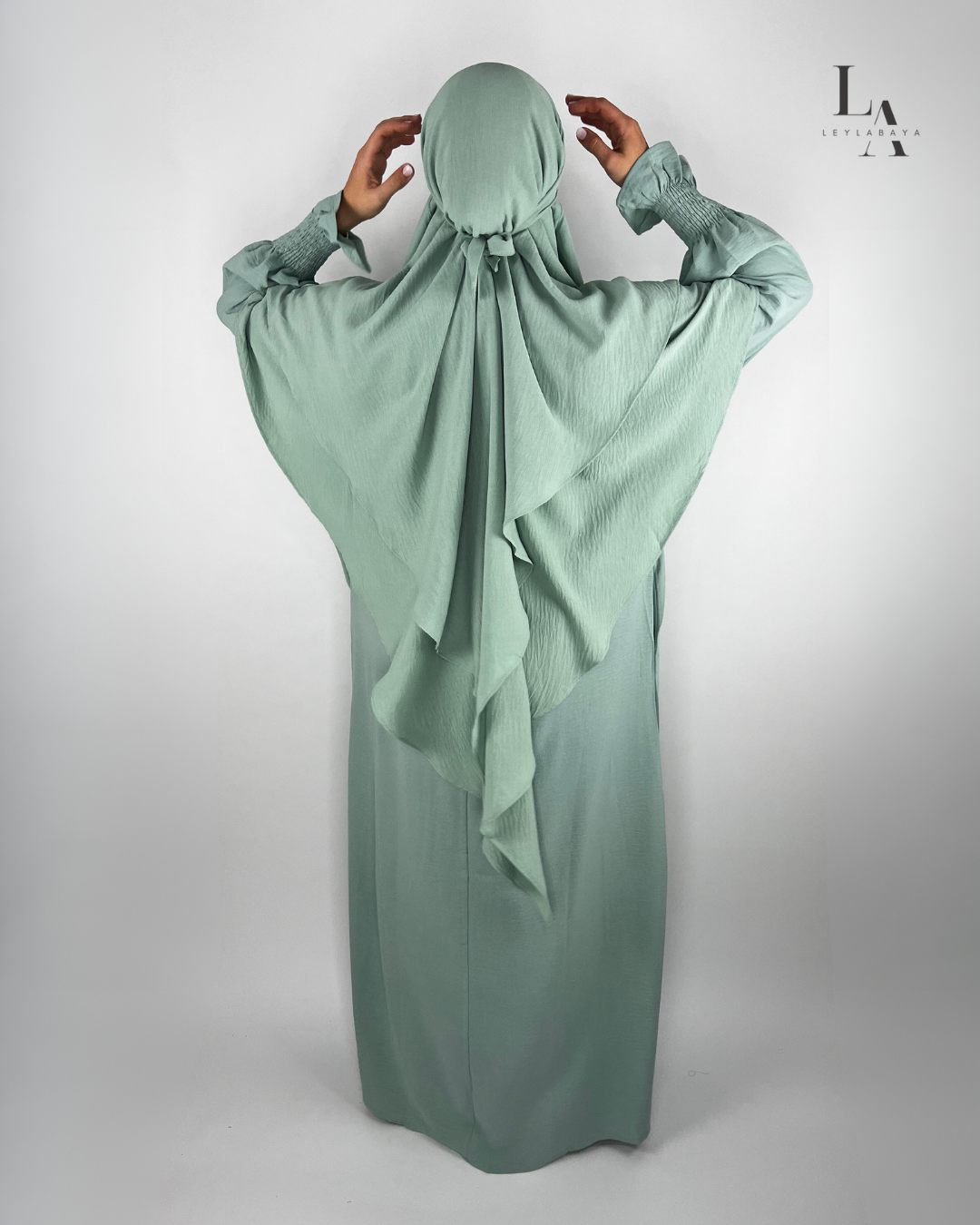 ABAYA SULTAN SET MIT KHIMAR MINT