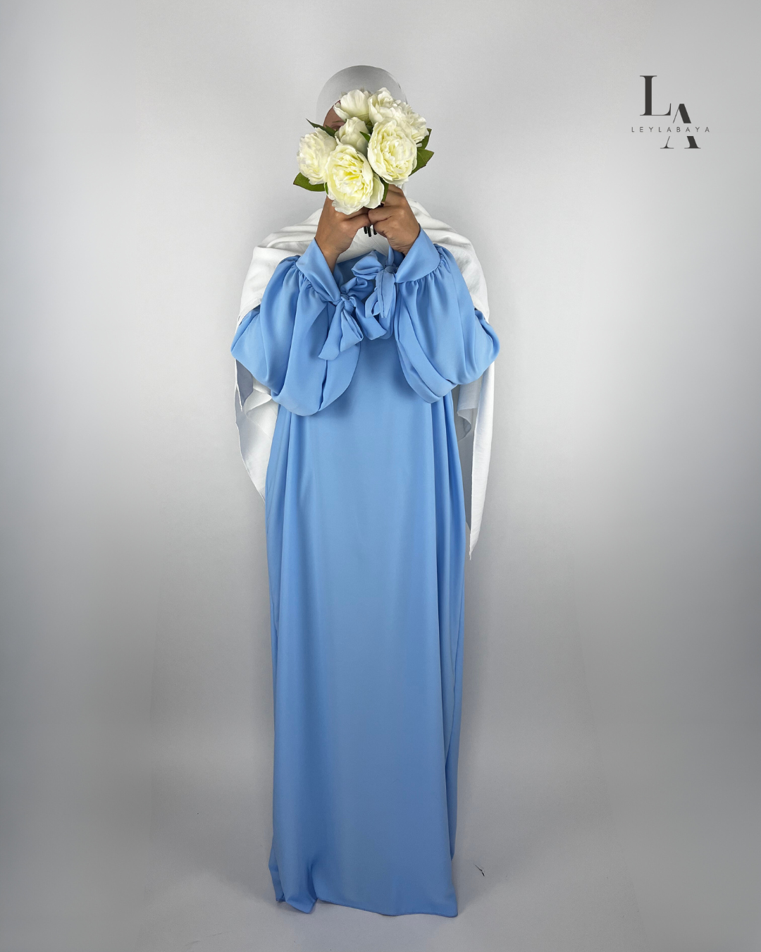 ABAYA NADIRA BABYBLUE