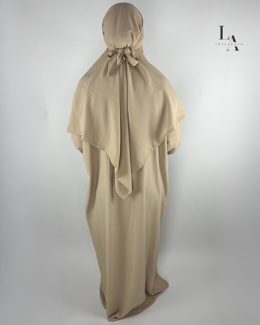 ABAYA LEYLA SET (MIT KHIMAR) BEIGE