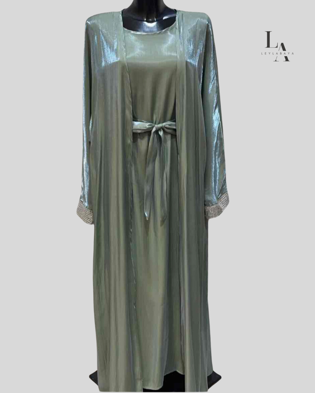 ABAYA AYLA 2-TEILIG GREEN